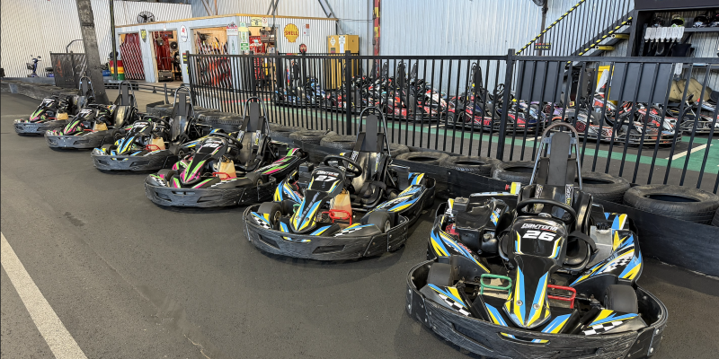 From two junior karts....to SIX! 